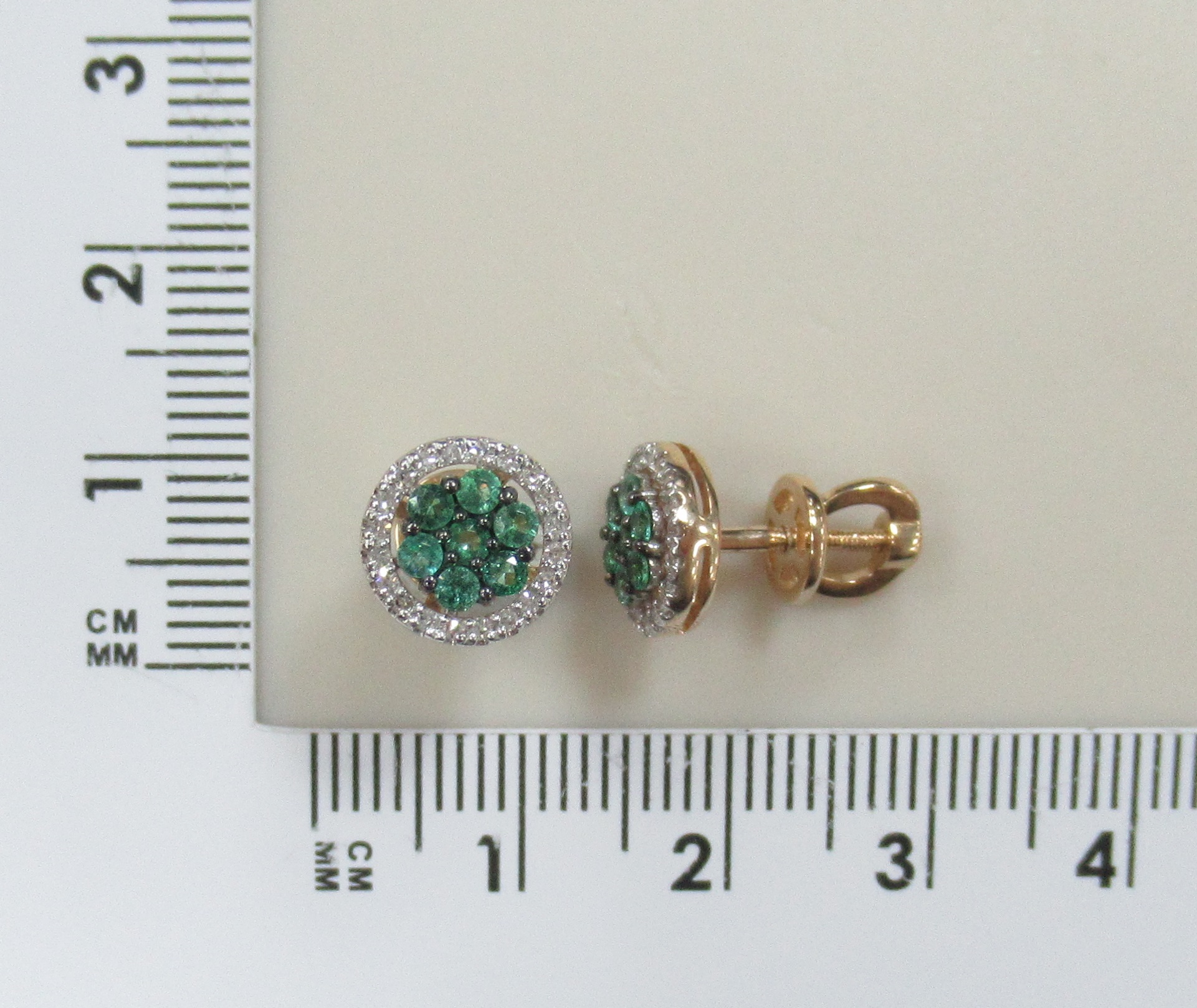 10511-001326 Серьги (Au 585)